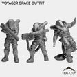 Tabletop Terrain Miniature Full Set Voyager Space Outfit