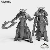 Tabletop Terrain Miniature Full Set Warden