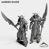 Tabletop Terrain Miniature Full Set Warden Shade