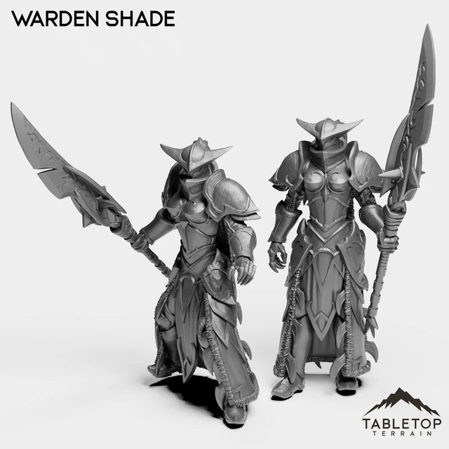 Tabletop Terrain Miniature Full Set Warden Shade