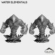 Tabletop Terrain Miniature Full Set Water Elementals
