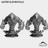 Tabletop Terrain Miniature Full Set Water Elementals