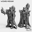 Tabletop Terrain Miniature Full Set Wizard Medgar