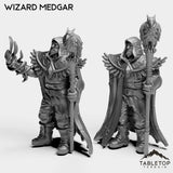 Tabletop Terrain Miniature Full Set Wizard Medgar