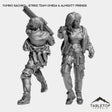 Tabletop Terrain Miniature Full Set Yumiko Sachiko - Strike Team Omega & Almighty Friends