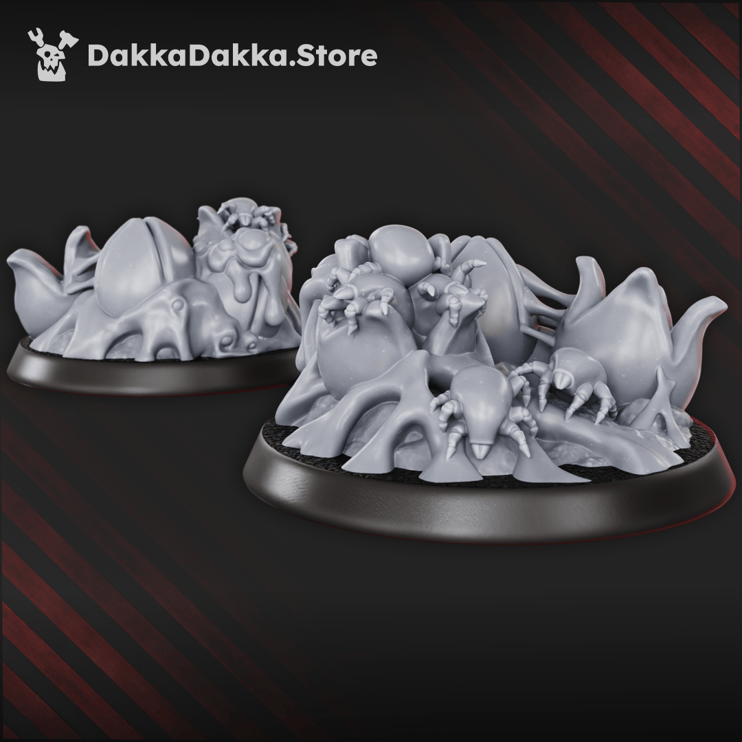 Tabletop Terrain Miniature Fungiticks Swarm (x3)