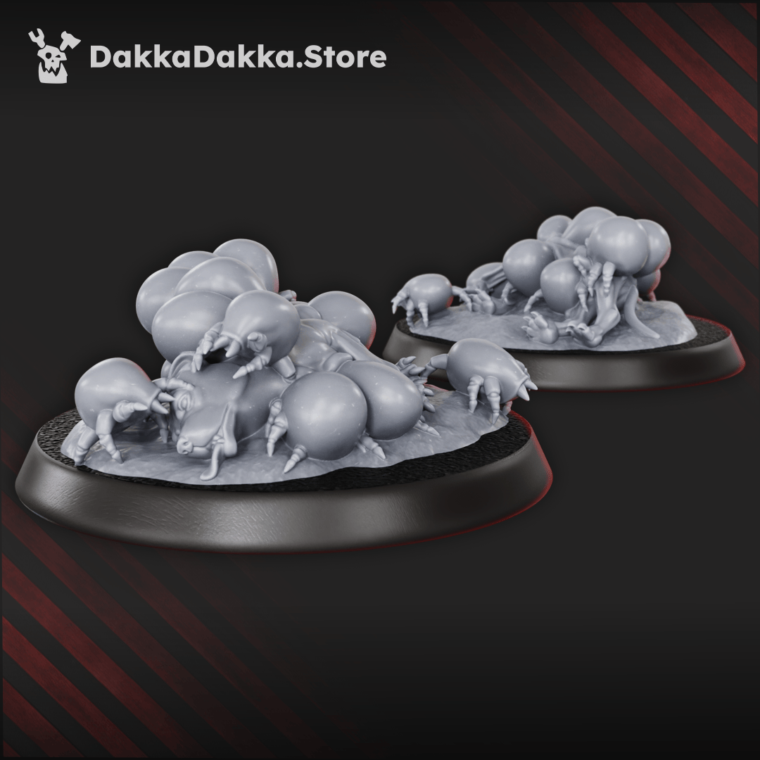Tabletop Terrain Miniature Fungiticks Swarm (x3)