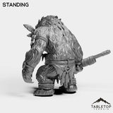 Tabletop Terrain Miniature Furbolg Caster