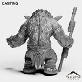 Tabletop Terrain Miniature Furbolg Caster