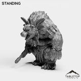 Tabletop Terrain Miniature Furbolg Caster