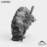 Tabletop Terrain Miniature Furbolg Caster