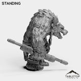 Tabletop Terrain Miniature Furbolg Caster