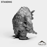 Tabletop Terrain Miniature Furbolg Caster