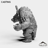 Tabletop Terrain Miniature Furbolg Caster