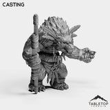 Tabletop Terrain Miniature Furbolg Caster