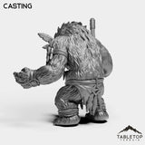 Tabletop Terrain Miniature Furbolg Caster