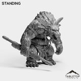 Tabletop Terrain Miniature Furbolg Caster