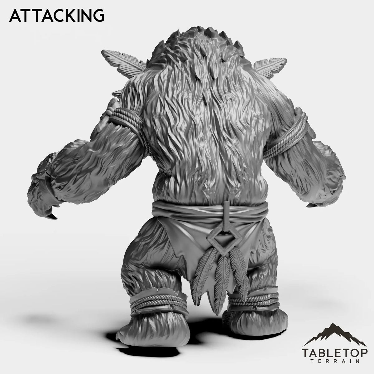 Tabletop Terrain Miniature Furbolg Feral