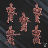 Tabletop Terrain Miniature Fusor Defenders Team