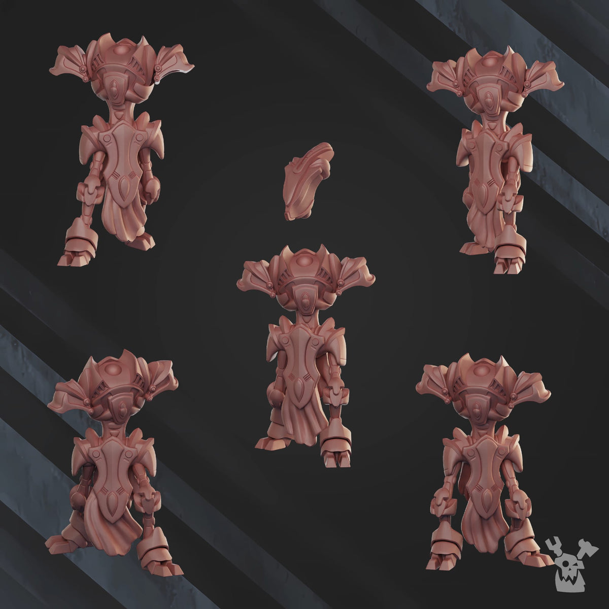 Tabletop Terrain Miniature Fusor Defenders Team