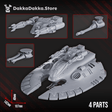 Tabletop Terrain Miniature Galaxy Collider Tank