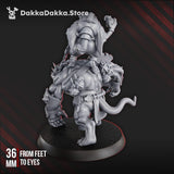 Tabletop Terrain Miniature Gargant Digger Rat