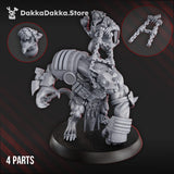 Tabletop Terrain Miniature Gargant Digger Rat