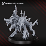 Tabletop Terrain Miniature Garm the Great Hound of the Wormhole