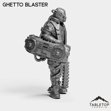 Tabletop Terrain Miniature Ghetto Blaster - Johnny & The Psychos