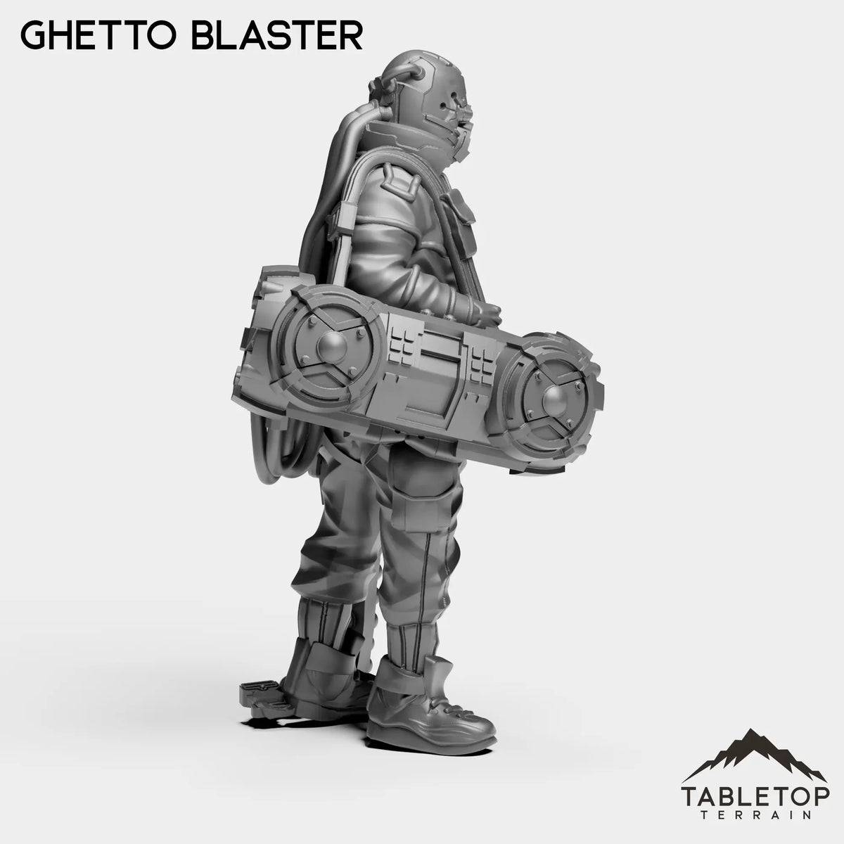 Tabletop Terrain Miniature Ghetto Blaster - Johnny & The Psychos