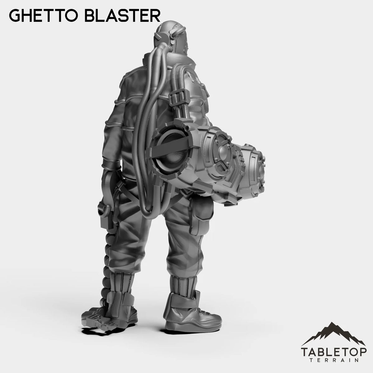 Tabletop Terrain Miniature Ghetto Blaster - Johnny & The Psychos