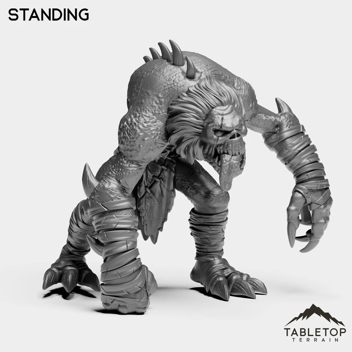 Tabletop Terrain Miniature Ghoul