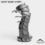 Tabletop Terrain Miniature Giant Sand Worm