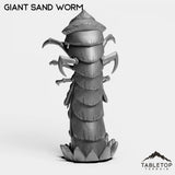 Tabletop Terrain Miniature Giant Sand Worm