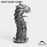 Tabletop Terrain Miniature Giant Sand Worm