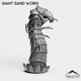 Tabletop Terrain Miniature Giant Sand Worm