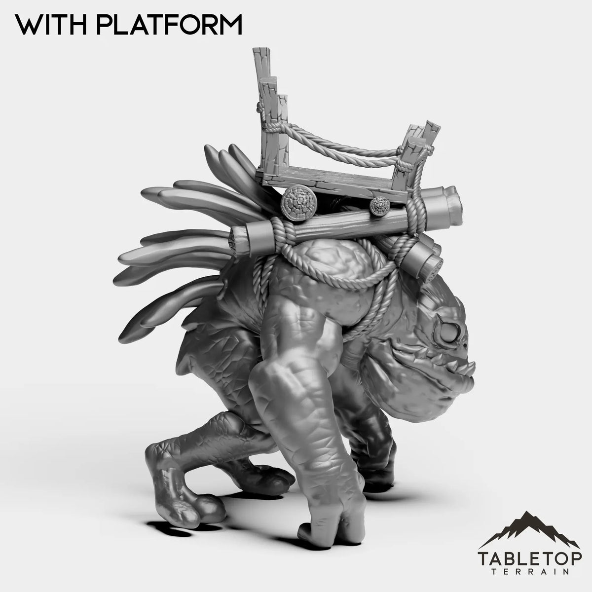 Tabletop Terrain Miniature Gigantic Murloc