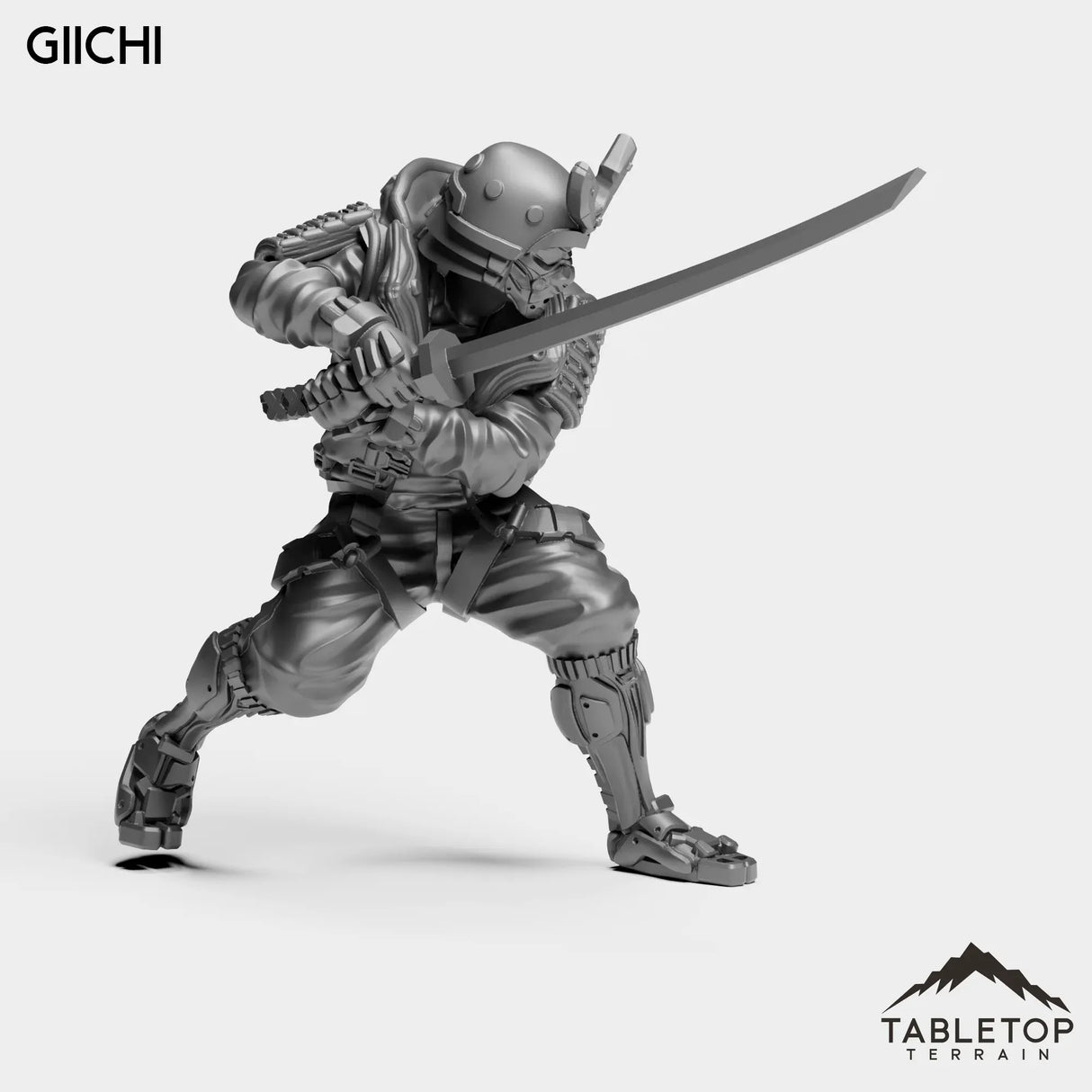 Tabletop Terrain Miniature Giichi - Street Samurai