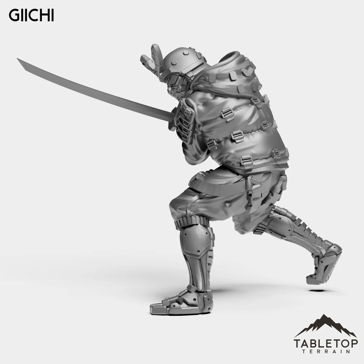 Tabletop Terrain Miniature Giichi - Street Samurai