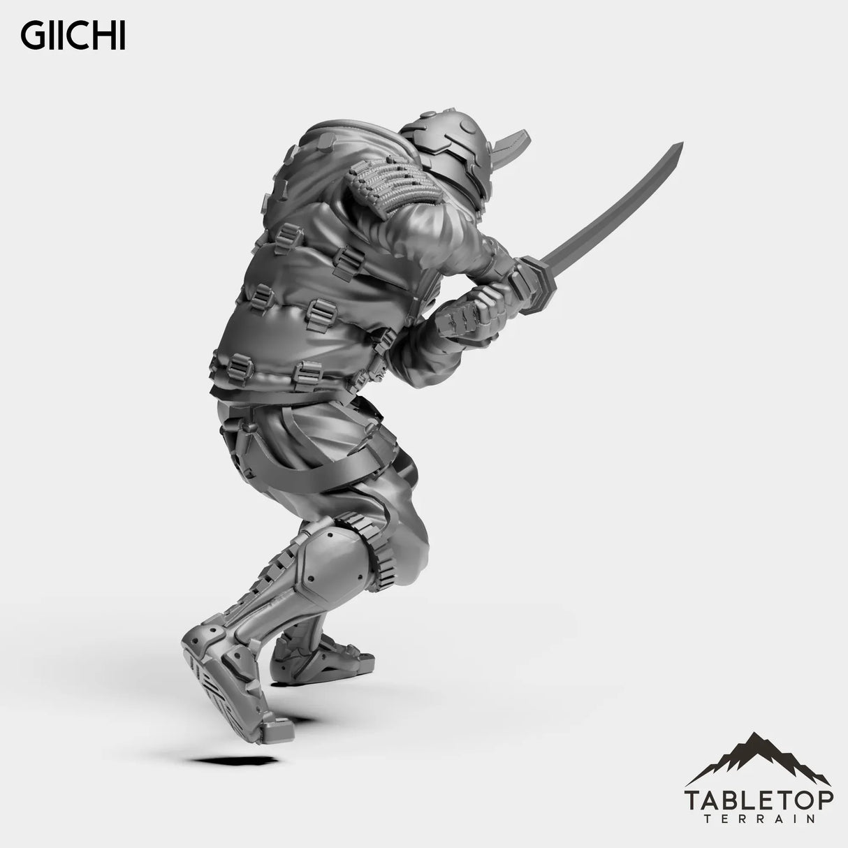 Tabletop Terrain Miniature Giichi - Street Samurai