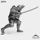 Tabletop Terrain Miniature Giichi - Street Samurai