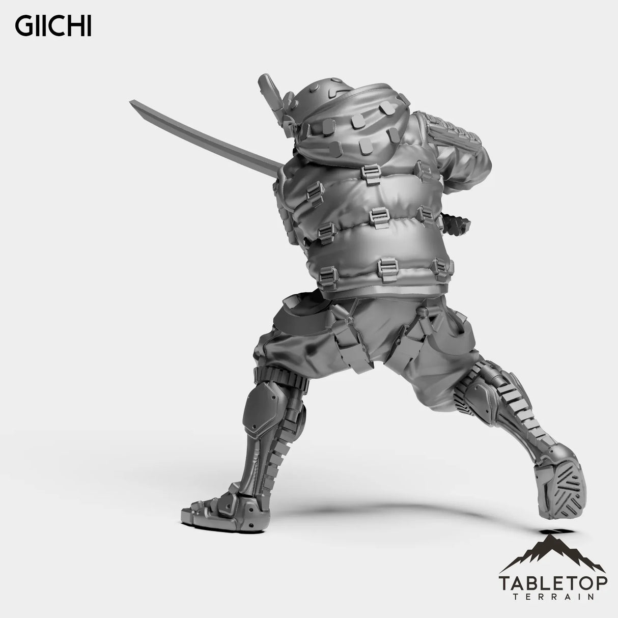 Tabletop Terrain Miniature Giichi - Street Samurai