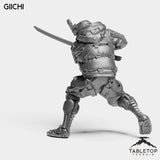 Tabletop Terrain Miniature Giichi - Street Samurai