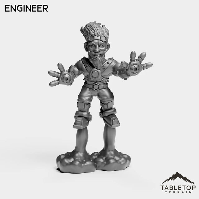 Tabletop Terrain Miniature Gnome Engineer
