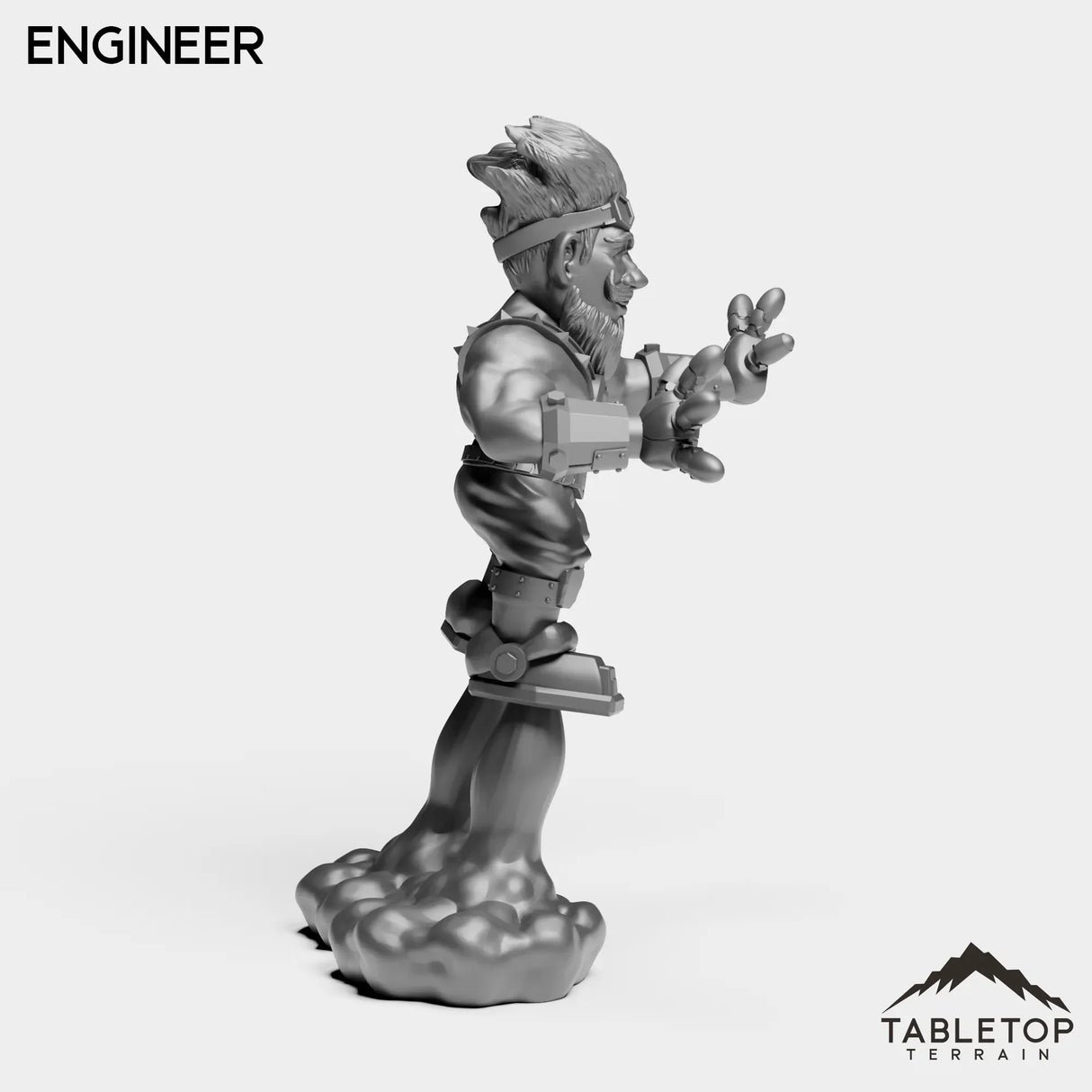 Tabletop Terrain Miniature Gnome Engineer
