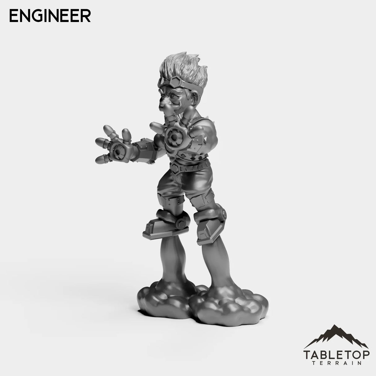 Tabletop Terrain Miniature Gnome Engineer