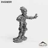 Tabletop Terrain Miniature Gnome Engineer