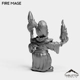 Tabletop Terrain Miniature Gnome Fire Mage