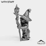 Tabletop Terrain Miniature Gnome Fire Mage