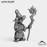 Tabletop Terrain Miniature Gnome Fire Mage